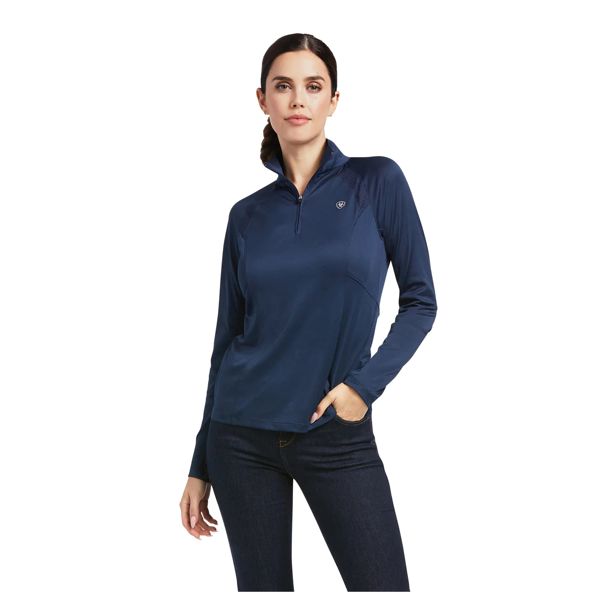 Ariat Sunstopper 2.0 1/4 Zip Navy