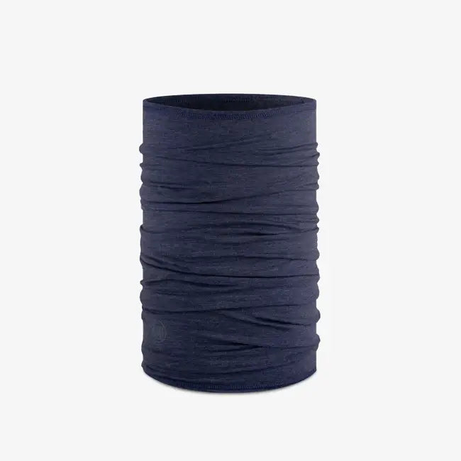 Buff Merino Lightweight Neckwear in Solid Denim