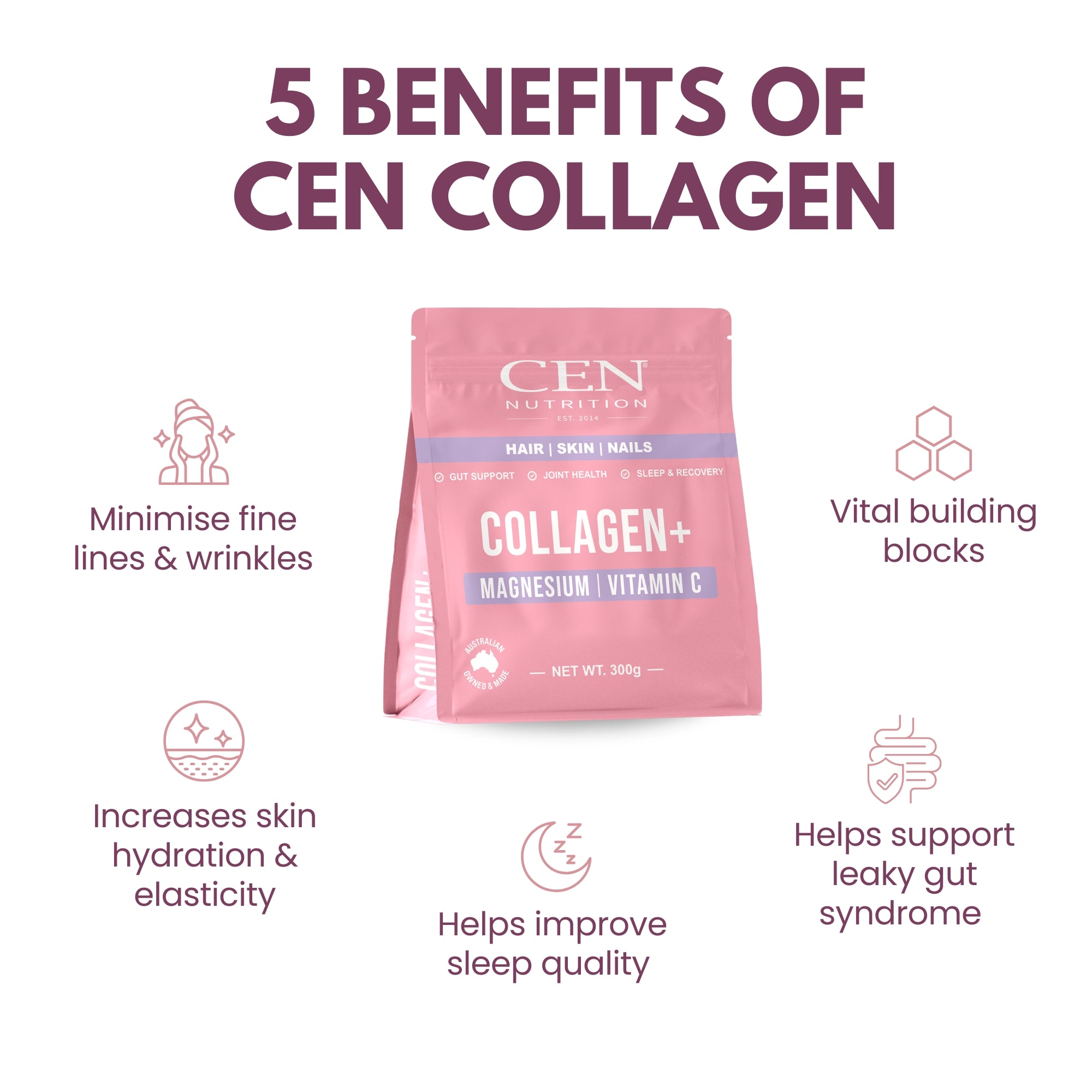 CEN Collagen for Women 300gm