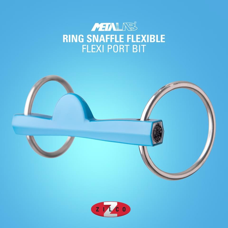Snaffle Flexible Port Bit