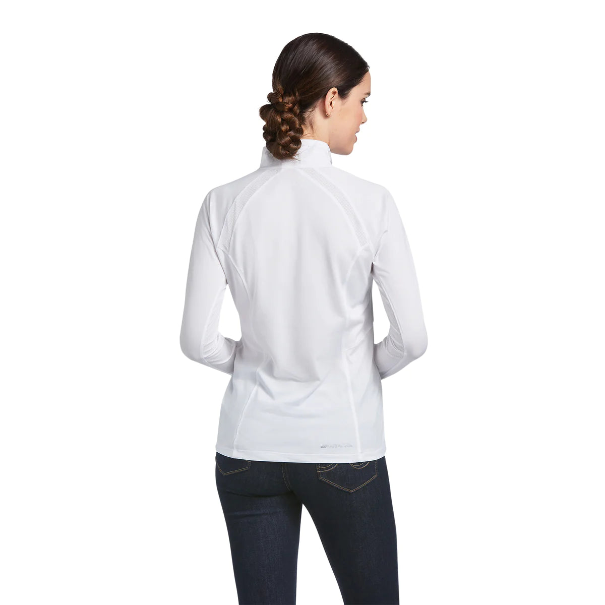 Ariat Sunstopper 2.0 1/4 Zip White
