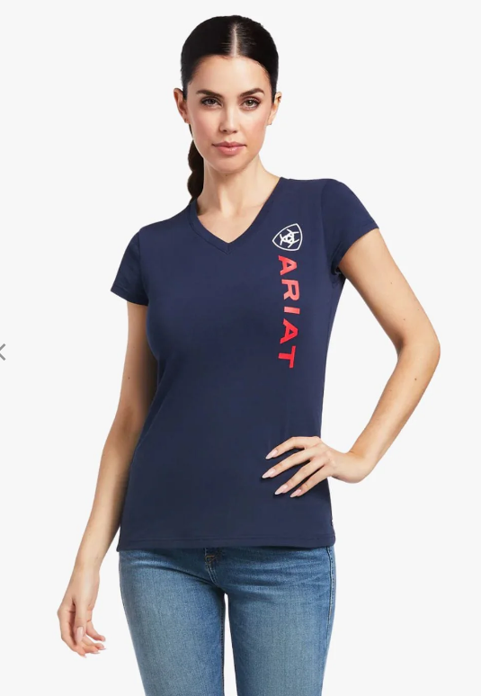 Ariat Womens Vertical Logo T-Shirt