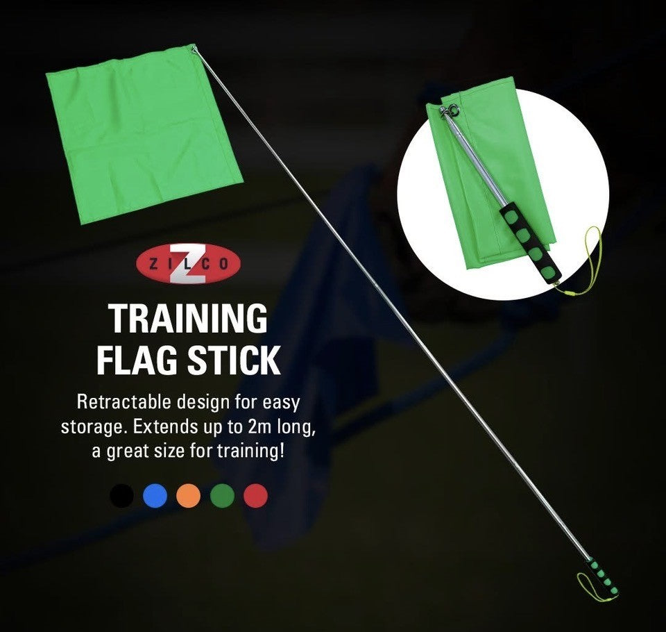 Training Flag Stick - Retractable