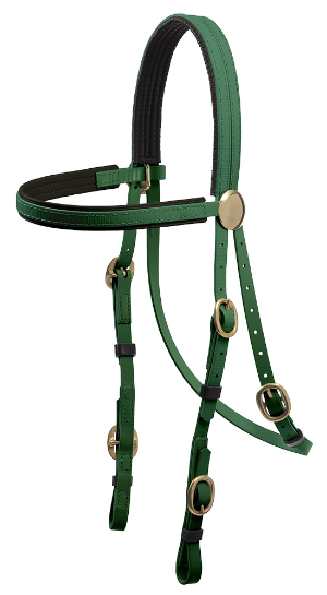 Brass Buckle Race Bridle