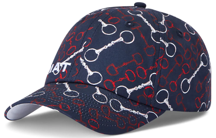 Ariat Cotton Print Cap Team Snaffle