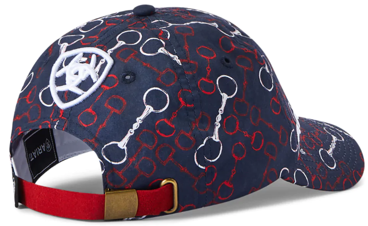 Ariat Cotton Print Cap Team Snaffle