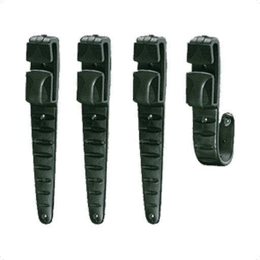Thick Edged Helmet Clips