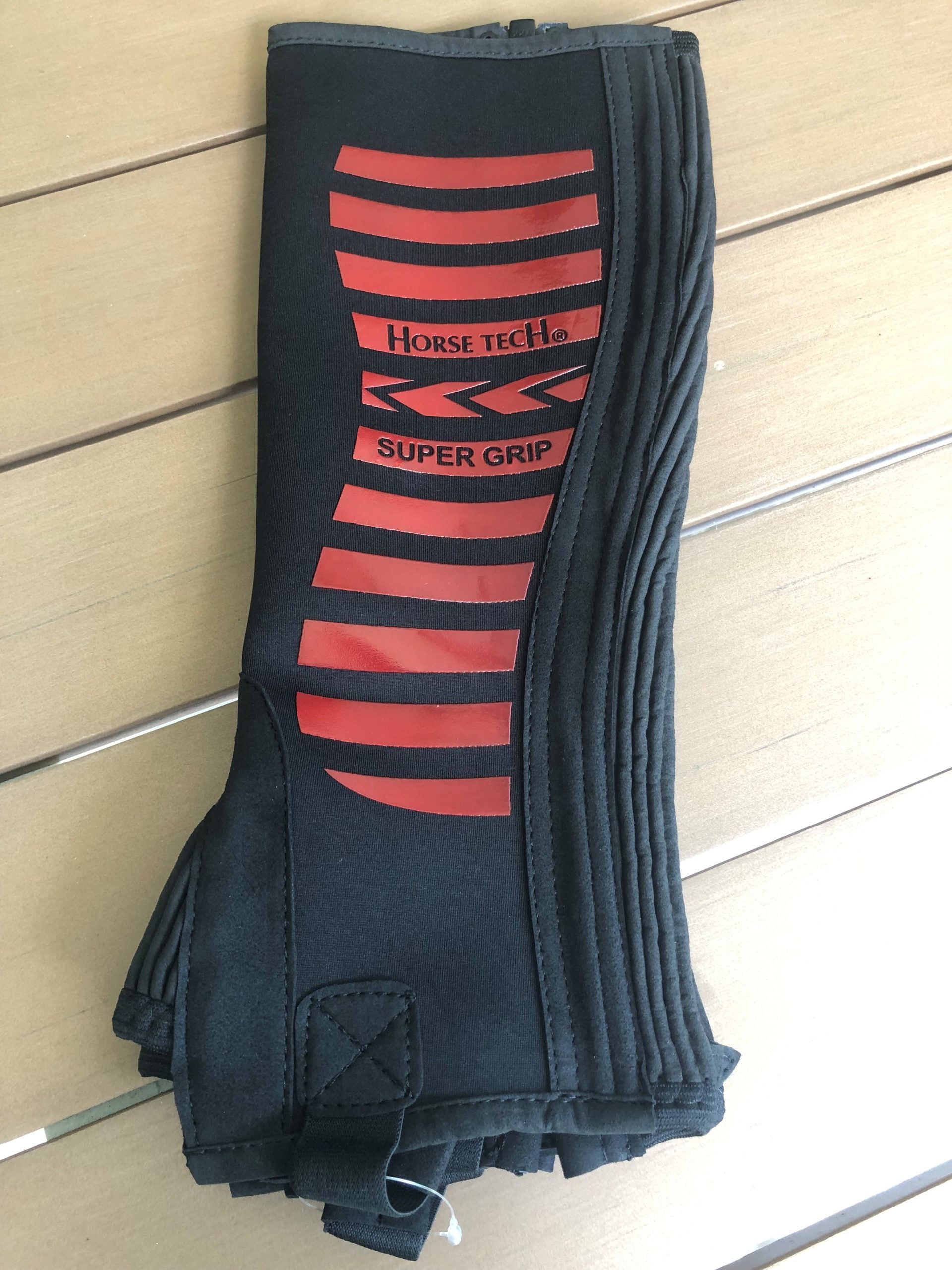 Black Neoprene Chaps with Silicon Grip
