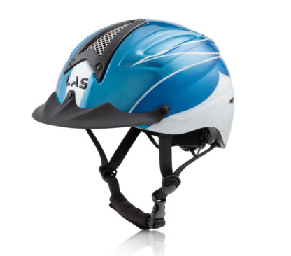 Las Helmet XT E Blue Light Blue