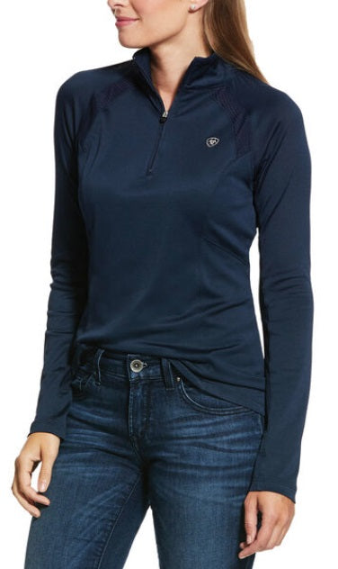 Ariat Sunstopper 2.0 1/4 Zip Navy