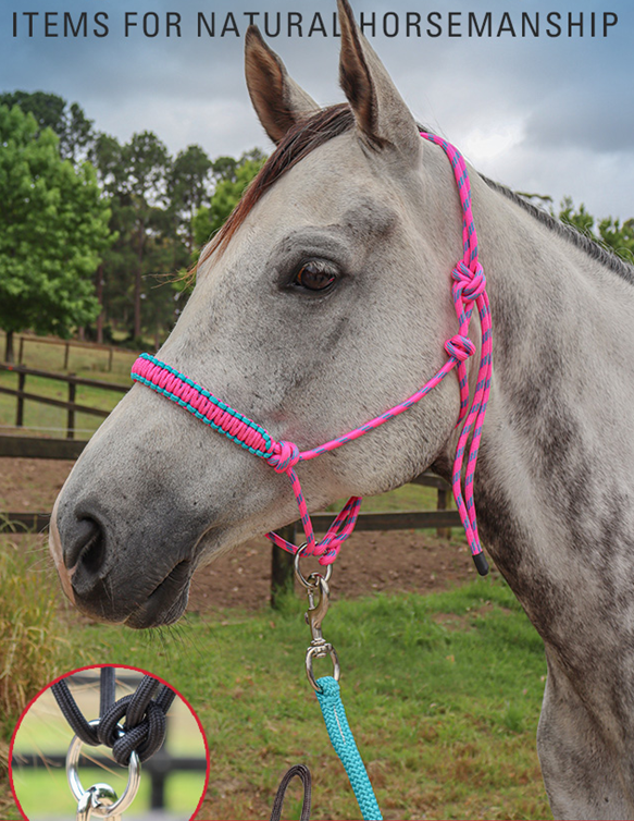 Rope Halter with Ring