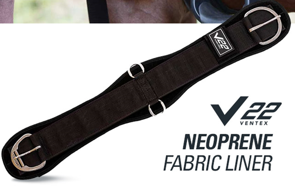 Lami Cell V22 Ventex Western Girth with Detachable Liner