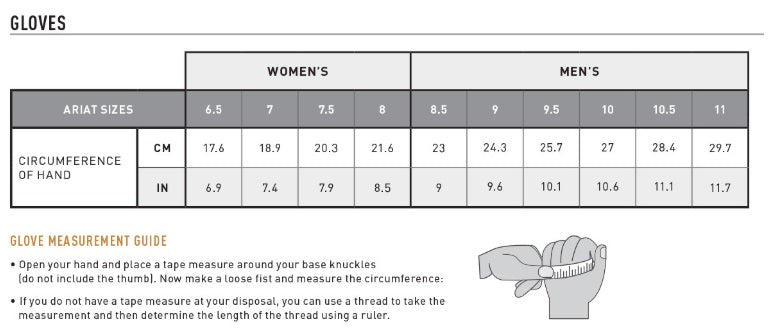 Ariat Tek Grip Gloves