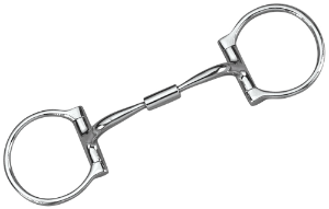 Mors Myler Western, Comfort Snaffle Torse, Acier Inox, Dee, Modèle 89-18015T