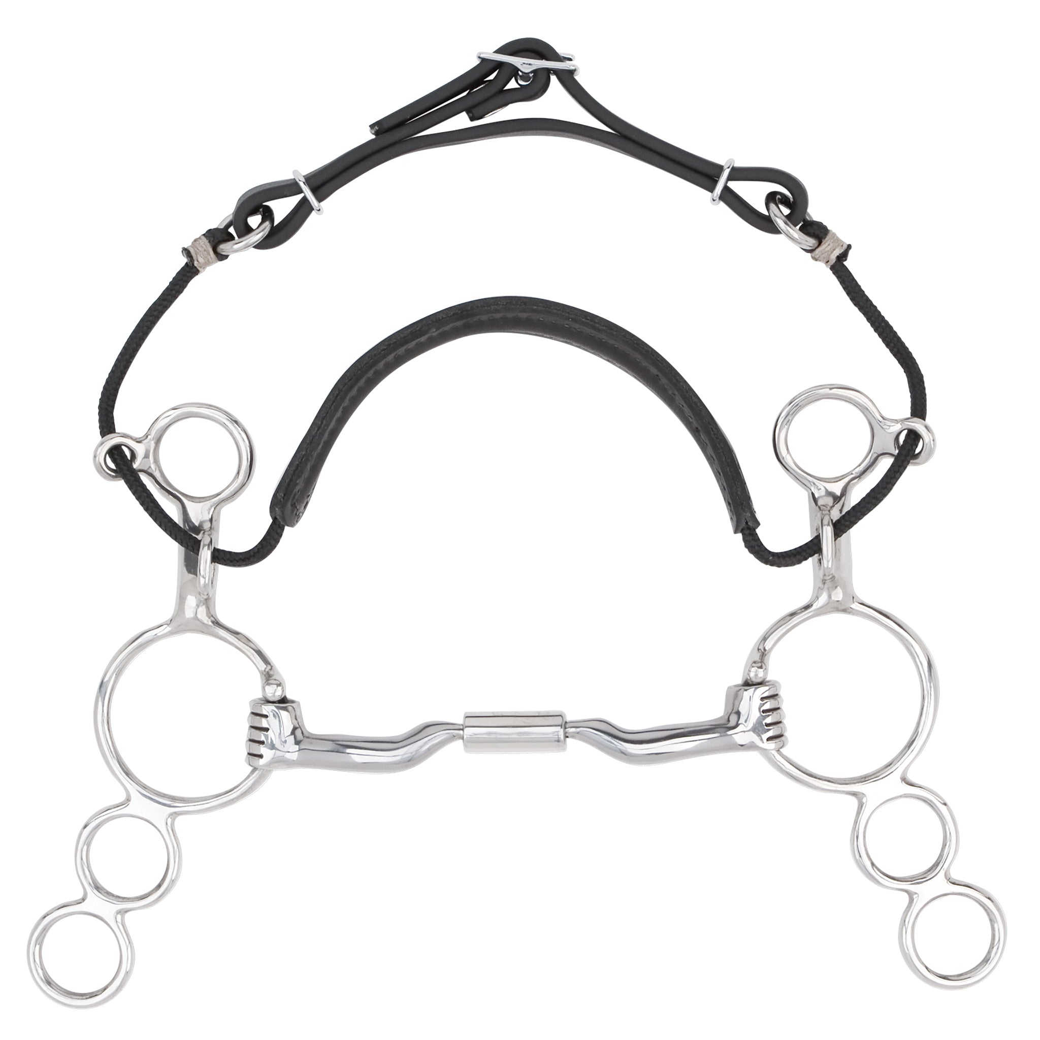 Myler MB04 3-Ring Combination Bit Comfort Snaffle L2