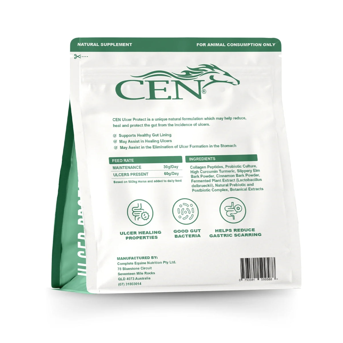 CEN Ulcer Protect Horse Supplement 3kg