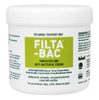 Filta-Bac Antibacterial Cream 120g/500g