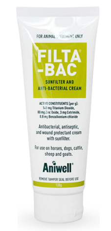 Filta-Bac Antibacterial Cream 120g/500g