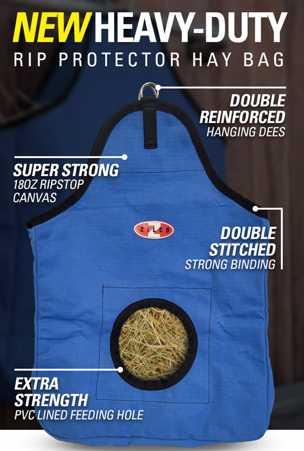 Heavy Duty Rip Protector Hay Bag