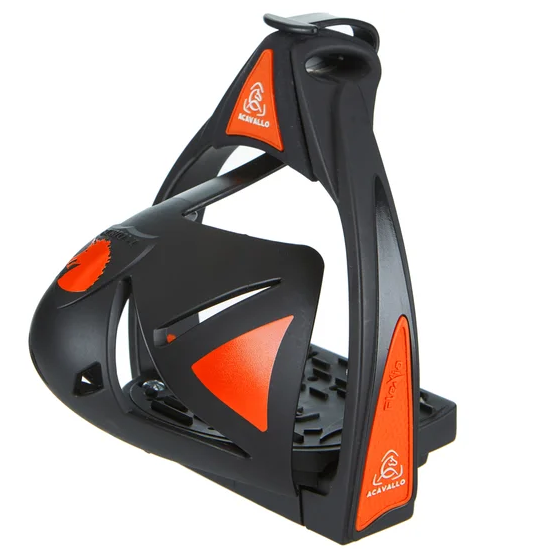 Burioni Flexia Endurance Stirrups Orange