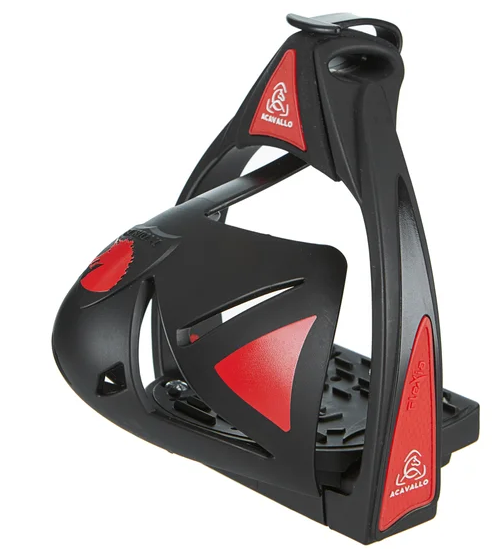 Burioni Flexia Endurance Stirrups Red