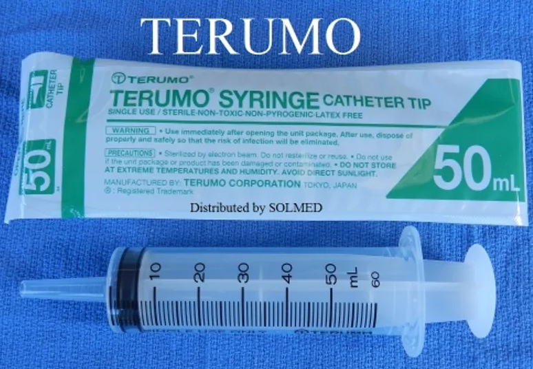 Terumo Syringe Catheter Tip 50ml