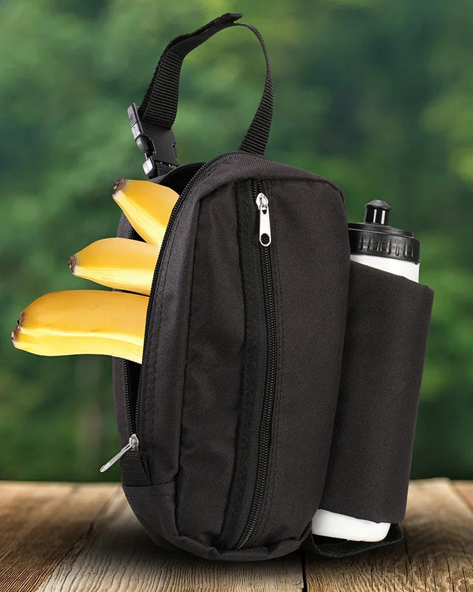 Insulated Water Bottle & Zipper Pouch Case