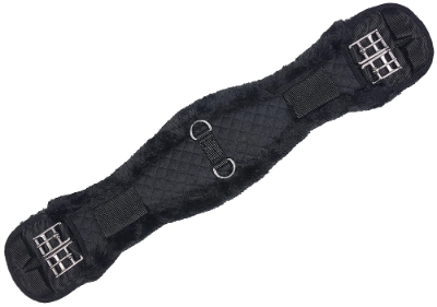 Black Fleece Lonsdale Girth with Centre D Rings