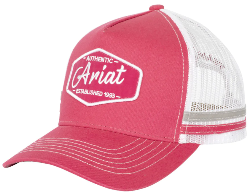 Ariat Est Patch Trucker Cap Pink