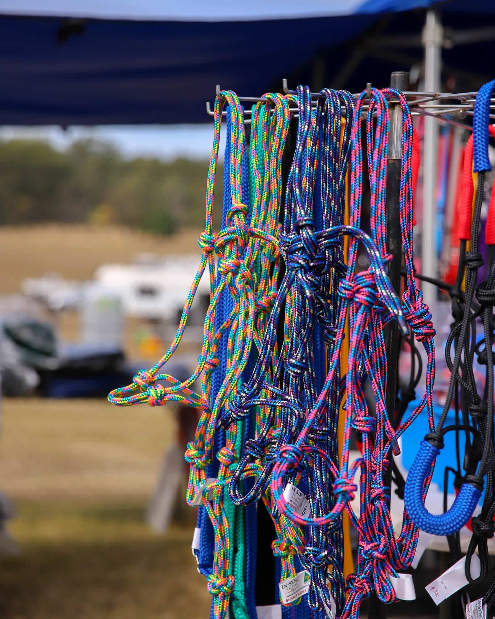 Australian Made Multi-Colour Rope Halter