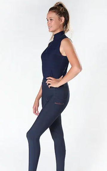 PERFORMAride No Stick Riding Tights in Navy